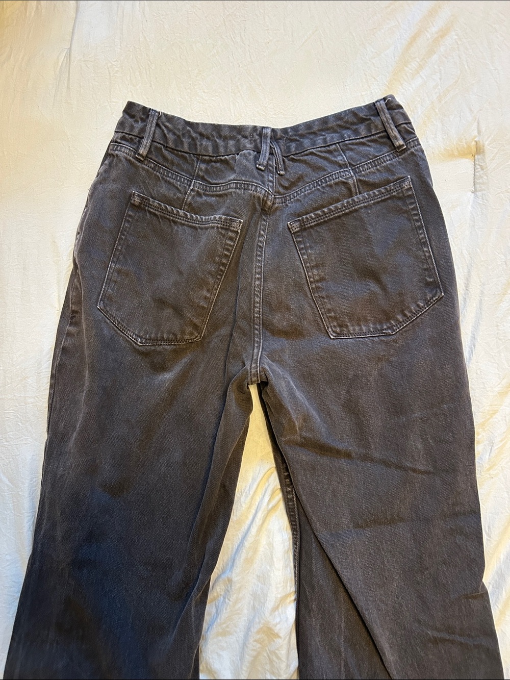 Women's Good American Chocolate Brown Denim Jeans - Picture 3 of 3
